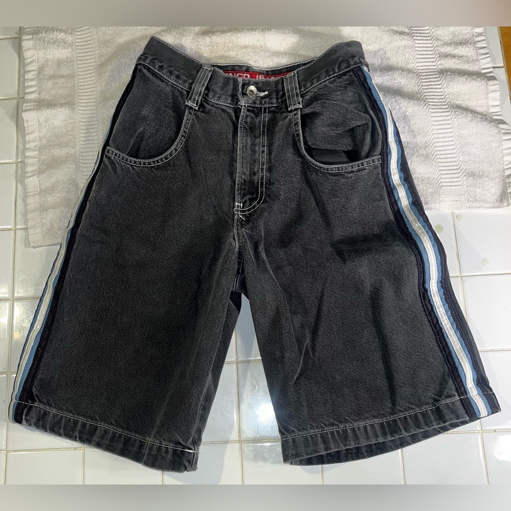 RARE, Vintage JNCO Crown Jean Shorts Boys size 12